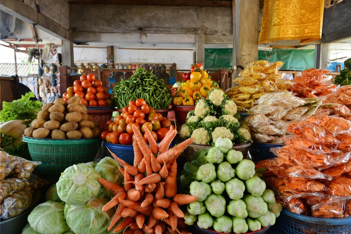 Mercato di Bedugul